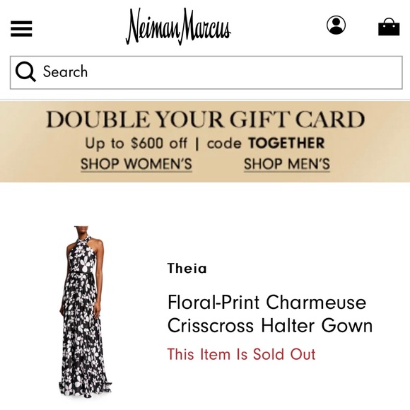 Gorgeous Theia Love Designer Gown Elegant feels like silk - Picture 2 of 11